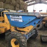 Thwaites - bucket swival in garage